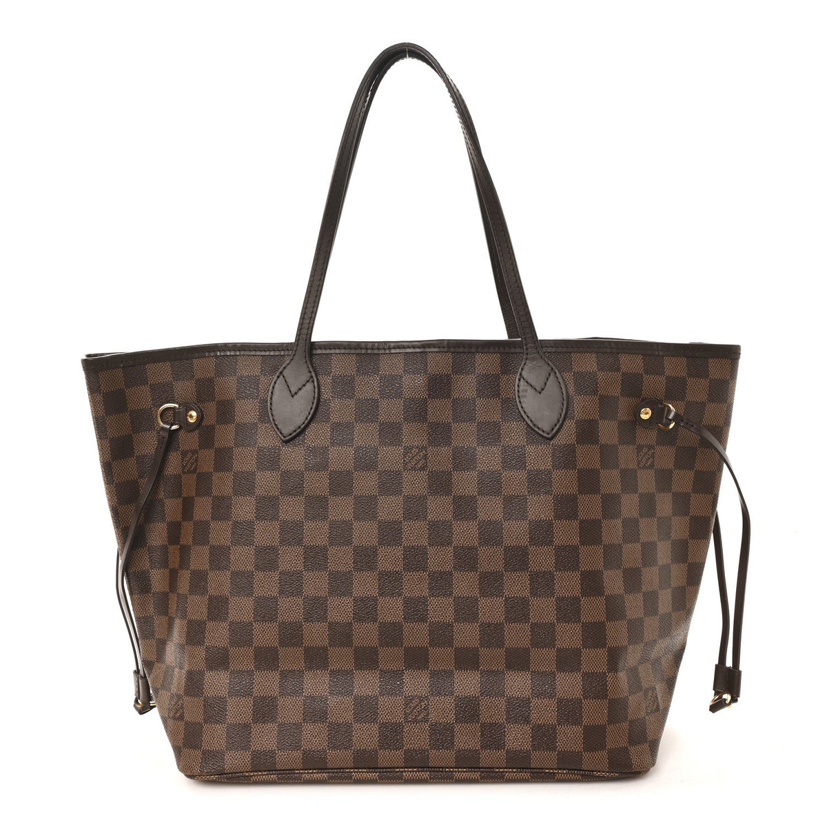 Damier Ebene Neo Neverfull MM Rose Ballerine