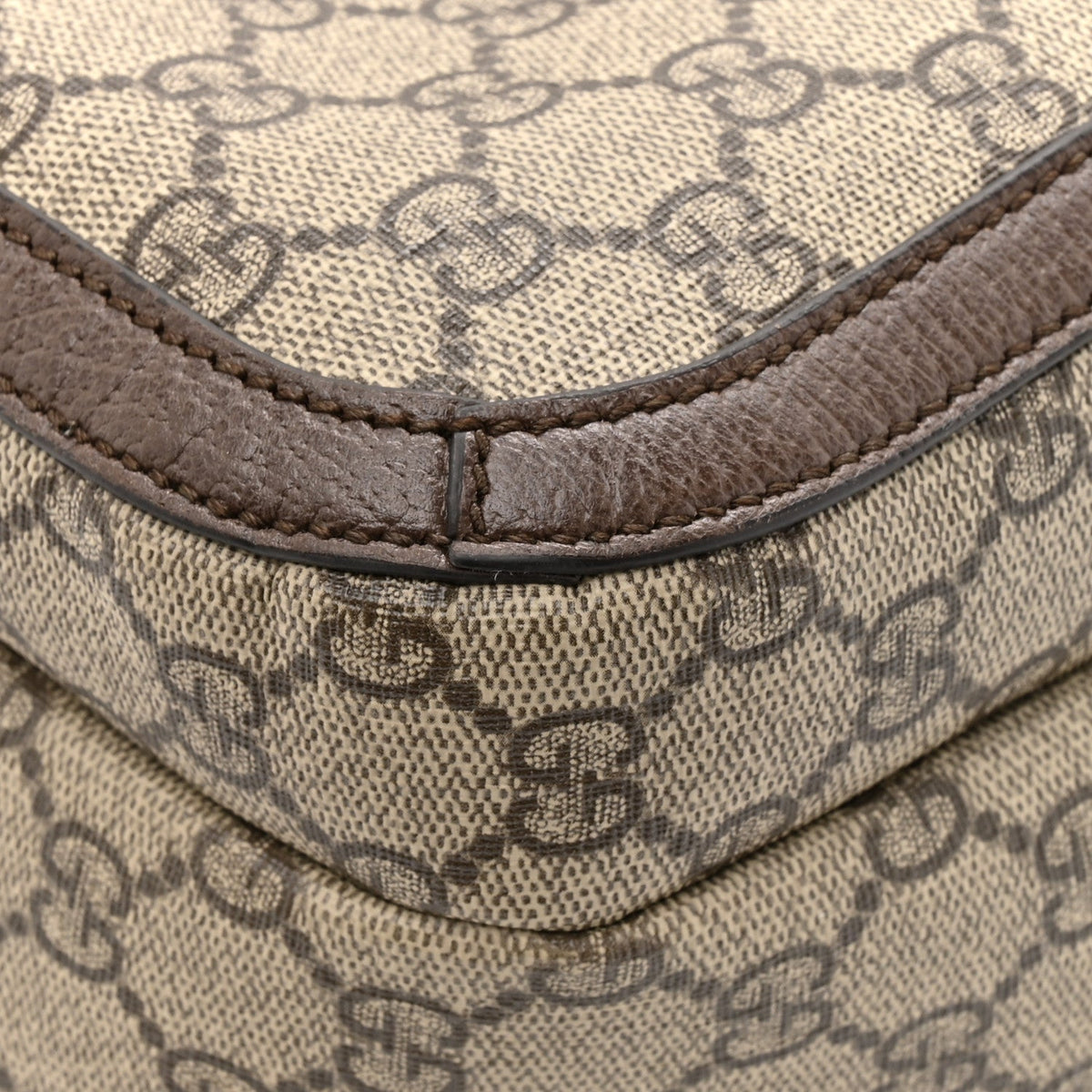 GG Supreme Monogram Medium Ophidia Day Backpack Beige Ebony New Acero