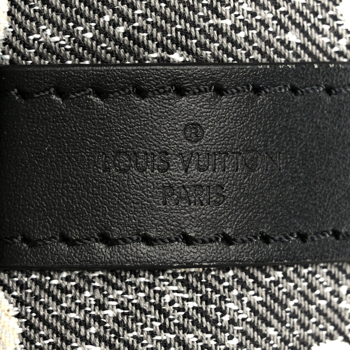 Denim Monogram Jacquard Speedy Bandouliere 25 Black