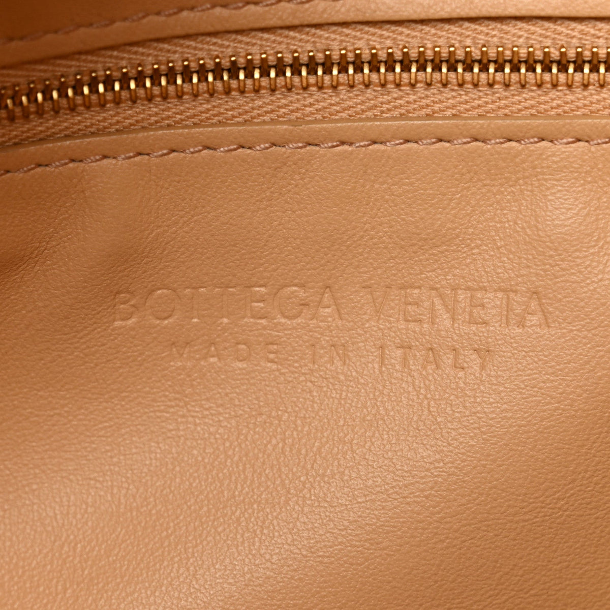 Nappa Intrecciato Small Jodie Hobo Almond